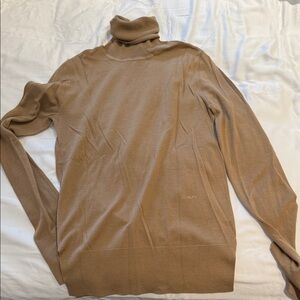 Joseph Women's Camel Turtleneck Sweater